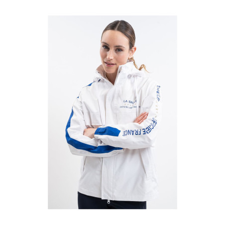 Plumate Regenjacke CSIO La Baule Rolex Series Weiß