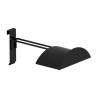 Stahl-Zaumzeughalter 20 cm x ACMPS526A - Schwarz