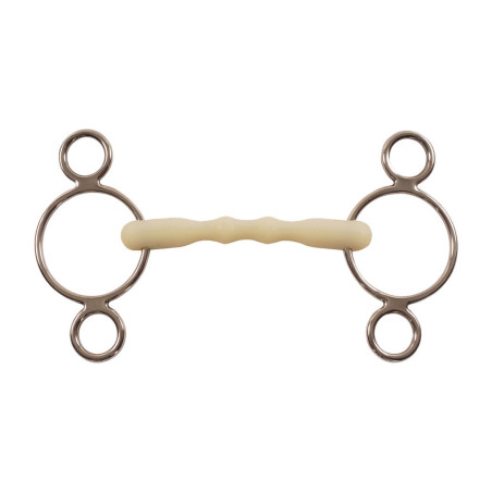 Pessoa Vollringgebiss Mullen 1-teilig Happy Mouth HB-2455