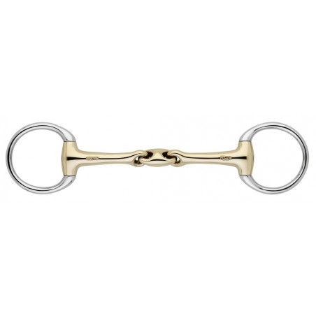 Olivenkopfgebiss doppelt gebrochen für Kandare Sprenger KK Ultra