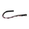 Stirnriemen Supreme Shade mit Strass - Schwarz / Violett