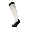 Unisex Equestro Basic Socken aus technischem Gewebe - Antikweiß / Schwarz