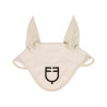 Equestro Stretch-Technik Fliegenhaube Cube mit Logo - Antikweiß