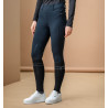 Hybrid Reithose Horseware mit gebürstetem Vollbesatz AA Fina Damen - Schwarz