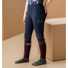 Kinder-Leggings Horseware AA Alba, gebürstet - Marine