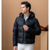 Herren-Daunenjacke Horseware AA Quilo Monogram - Schwarz