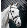 Trense Horseware Diamante Flash - Schwarz / Silber