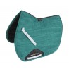 Komfort-Suede-Satteldecke Performance Shires - Grau