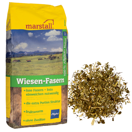 Wiesenkräuter Weidefasern Marstall 12,5 kg