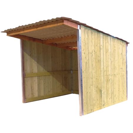 Weidehütte mit einseitigem Pultdach La Gée