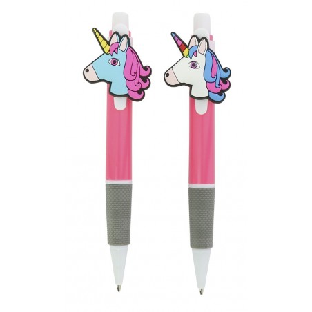 2 Einhorn-Stifte Equi-Kids rosa