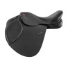 Springsattel Pro-Light aus Leder Modell Siena - Schwarz