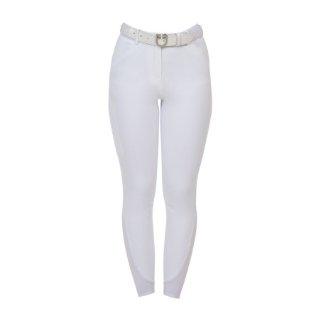 Damen-Slim-Fit-Reithose Equestro Ridertechnology mit verschweißten Nähten