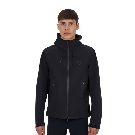 Softshell Herren Equestro Ridertechnology Kapuze