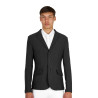 Herren-Turnierjacke Girasol mit erhabenem Logo - Schwarz