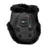 Fetlockschoner Skeleton Dynamic Zone mit synthetischem Lammfell - Schwarz