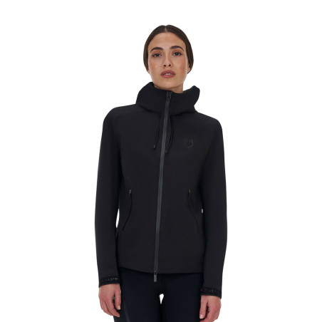 Softshell-Jacke Damen Equestro Ridertechnology wasserdicht Reißverschluss