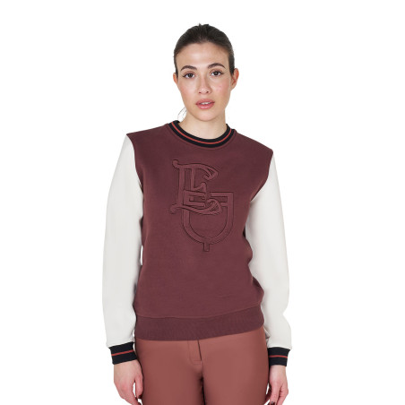 Damen-Sweatshirt EQ mit Rundhalsausschnitt