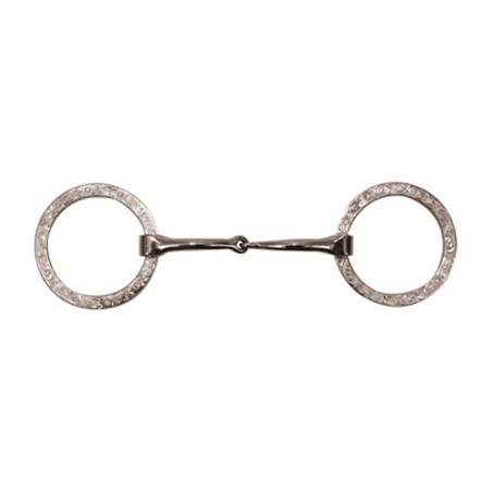 Westerngebiss aus Aluminium Ringe Strass Pool's