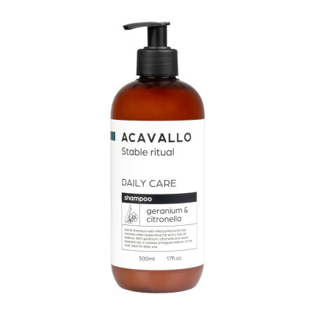 Shampoo mit Zitronella Geranie und Neem 500 ml
