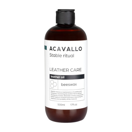 Lederöl mit Bienenwachs 500 ml
