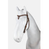 Futurity-Zaumzeug Western-Typ Knotenhalfter mit Conchos - Tabak