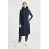 Gem Waxy lange Steppweste Damen B Vertigo - Marine Salut