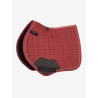 LeMieux Reflective Suede Close Contact Square Schabracke - Russet