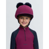 Doppelpompom-Mütze Mini LeMieux - Brombeere