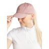 MoBea Baumwollkappe mit Ton-in-Ton Logo-Stickerei Blush Montar - Erröten
