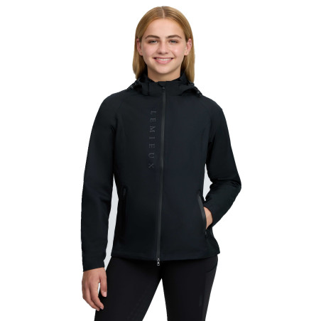 Young Rider Tessa wasserdichte Jacke Schwarz LeMieux