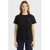 Damen-Kurzarm-T-Shirt Harcour Hydra - Schwarz
