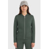 Reißverschluss-Sweatshirt Strick Harcour Amelie - Kleeblatt (clover)