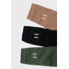 Carly Socken x3 Harcour - Kleeblatt / Schwarz / Mokka