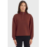 Cassandre Sweatshirt 1/2 Zip Harcour - Vigne
