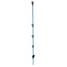 Runder Glasfaserpfahl Compact+ - Blau
