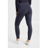 Thermo-Leggings Damen mit Vollbesatz Horze Greta - Marine seaborne