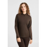 Arlena Damen-Trainingsshirt B Vertigo - Türkischer Kaffee