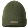 Covalliero Gestrickte Fliegenhaube AH26 - Waldgrün