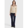 Claira Rollkragenpullover Harcour - Creme