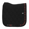 Essentiel Schabracke Dressur GEM Reitsport - Schwarz / Korallenlogo