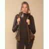Steppjacke Charlie GEM Reitsport - Schokolade