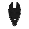 Langes Atlas Ohrenhaubchen GEM Reitsport - Schwarz