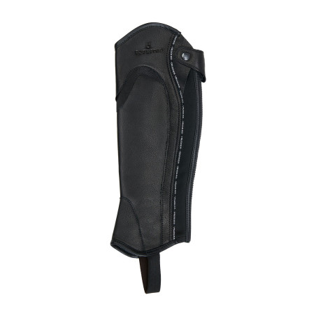 Unisex-Lederchaps mit kontrastierendem Besatz New Equestro