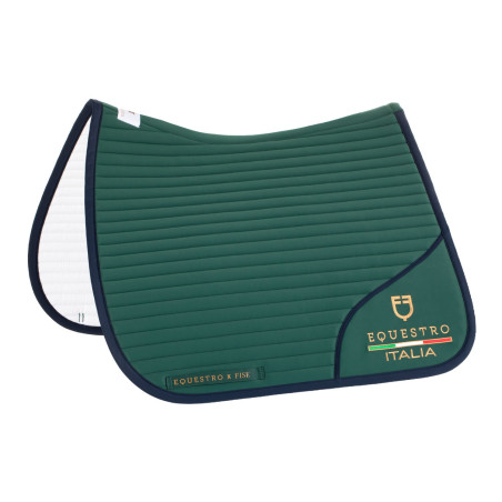 Dressur-Schabracke mit gesticktem Logo Equestro X Fise 100