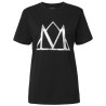 MH Silbernes T-Shirt Mountain Horse Herren - Schwarz