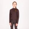 Aubrion Equestrian Winter Langarm-Baselayer Young Rider - Espresso