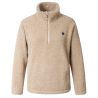 Covalliero Teddy-Strick-Sweatshirt HW26 Damen - Beige