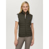 Damen Steppweste Tommy Hilfiger Equestrian Serano - Grün Camo