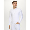 Wilson Herren Turniershirt Tommy Hilfiger Equestrian - Optik-Weiß